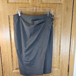 DKNY Charcoal Pencil Skirt